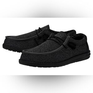 WALLY SOX WIDE HEY DUDE (MICRO TOTAL BLACK)